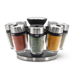 Cole & Mason - Kruidenrek, 8 potjes - Cole & Mason