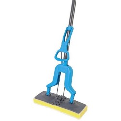 Vloermop / vloermopset 125 cm - inclusief spons en uitknijpfunctie