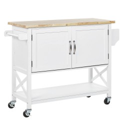 Beliani MELE - Keukentrolley-wit-MDF
