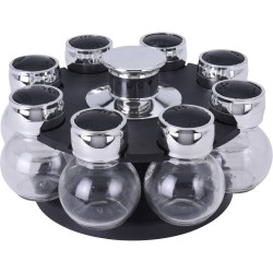 Kruidencarrousel met 8 glaasjes - Kruidenrekken