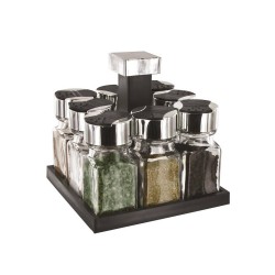 CASA DI ELTURO Kruidenrek - kruidencarrousel - Draaibaar - 8 Potjes