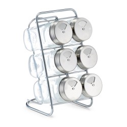 Kruidenrek staand incl. 6 potjes Zeller Present