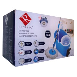 Renberg  Vloermopset Pro 2-in-1 (blauw)