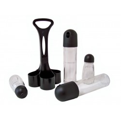 Cuisine Peper- en zout, olie- en azijnset