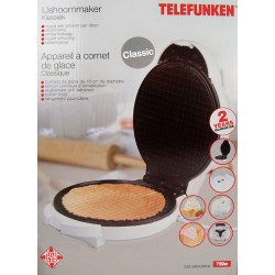 Telefunken IJshoorn / oublie-maker (750W)